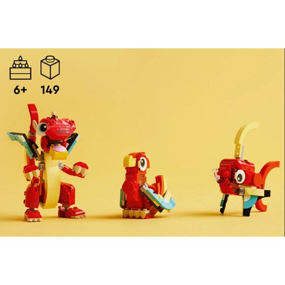 LEGO Lot 10713 31145 31159 Creator Spider Scorpion Snake Dragon Phoenix 3-in-1 - Picture 7 of 15